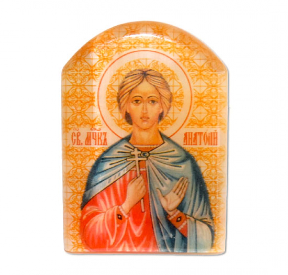 Икона Святой Анатолий (именная)