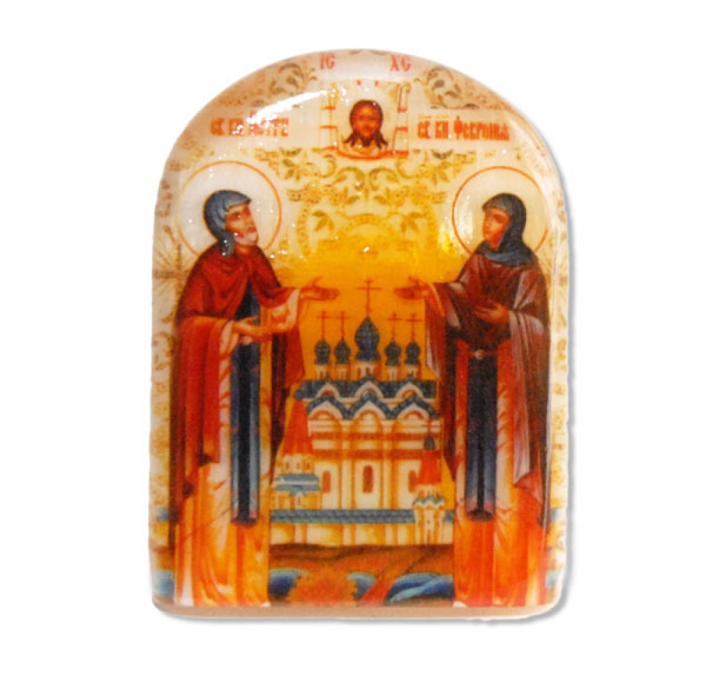 Икона Пётр и Феврония