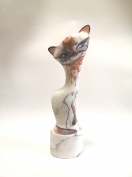 Кошка Клеопатра №2 камень ангидрид